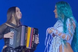 Karol G y Maria Silena Ovalle