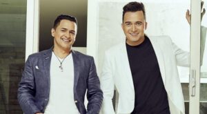 Jorge Celedon y Sergio Luis
